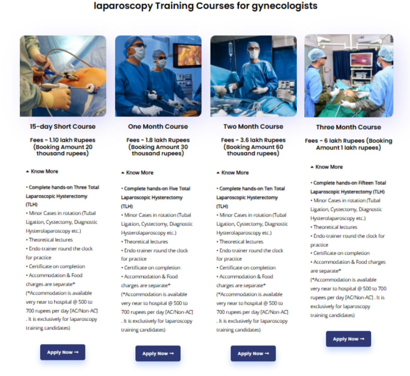 How We Streamlined Dr. Hrishikesh Pandit's Laparoscopy Training Program with a Dynamic Website!