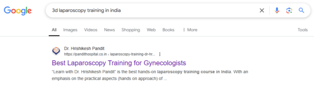 How We Streamlined Dr. Hrishikesh Pandit's Laparoscopy Training Program with a Dynamic Website!