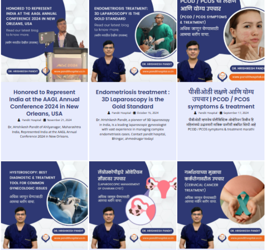 How We Streamlined Dr. Hrishikesh Pandit's Laparoscopy Training Program with a Dynamic Website!